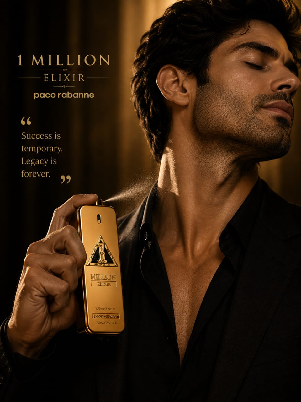 Paco Rabanne 1 Million Elixir Parfum Intense for Men 100ml