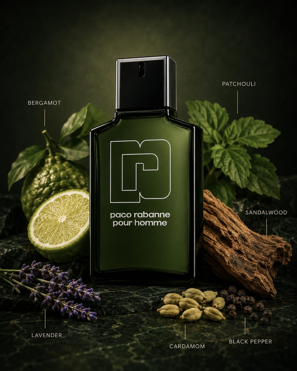 Paco Rabanne Pour Homme Eau de Toilette 100ml for Men