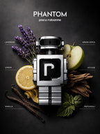 Paco Rabanne Phantom Eau de Toilette 100ml + Shower Gel 100ml Set for Men