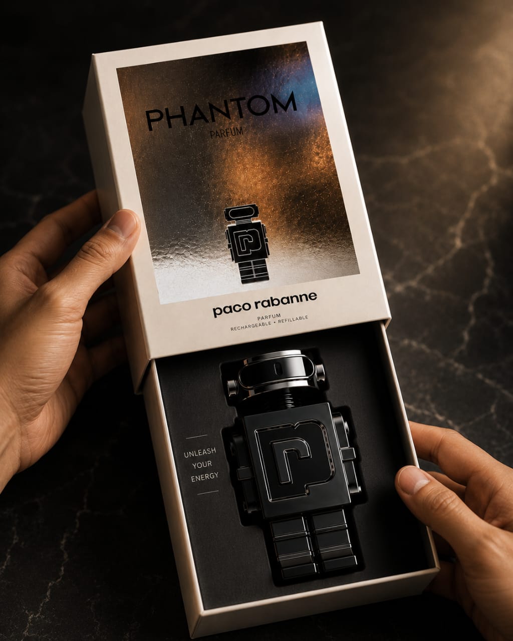 Paco Rabanne Phantom Parfum for Men 150 ml – Woody Aromatic Fragrance
