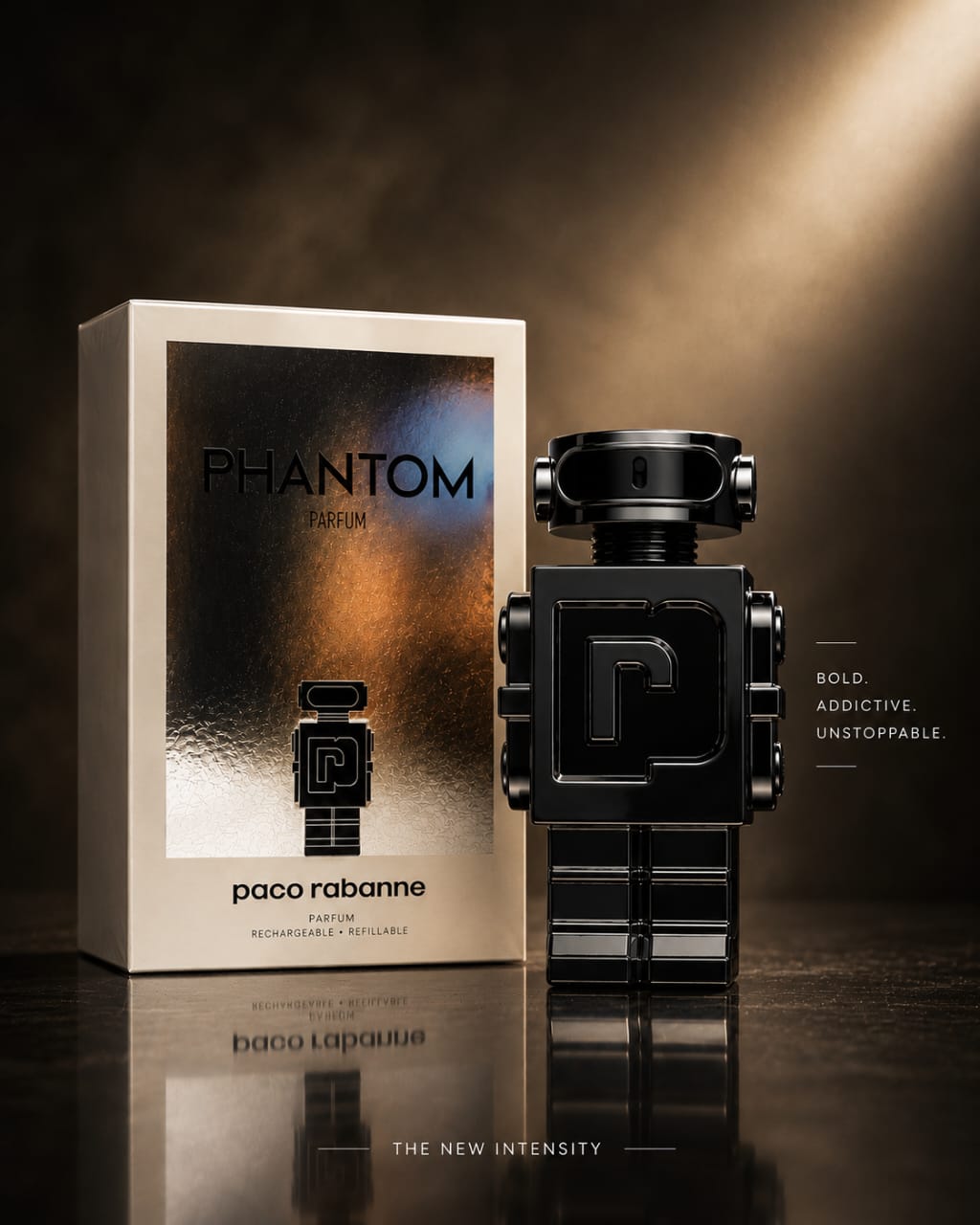 Paco Rabanne Phantom Parfum for Men 150 ml – Woody Aromatic Fragrance