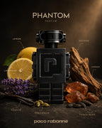 Paco Rabanne Phantom Parfum for Men 150 ml – Woody Aromatic Fragrance