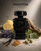 Paco Rabanne Phantom Parfum 100ml for Men – Woody Amber Fragrance