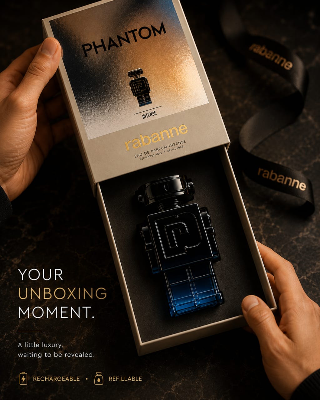 Rabanne Phantom Intense Eau de Parfum Intense 150ml