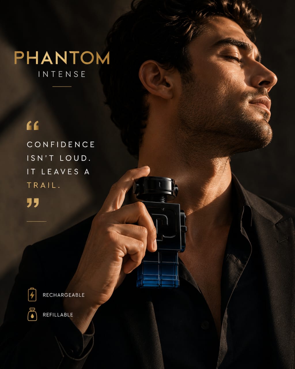Rabanne Phantom Intense Eau de Parfum Intense 150ml
