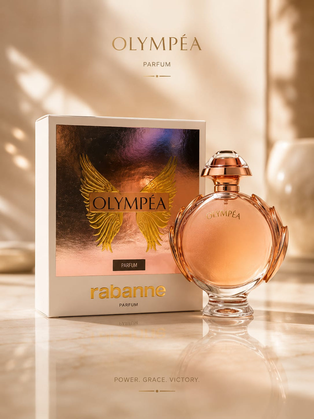 Rabanne Olympéa Parfum for Women – Luxury Floral Fragrance 80ml