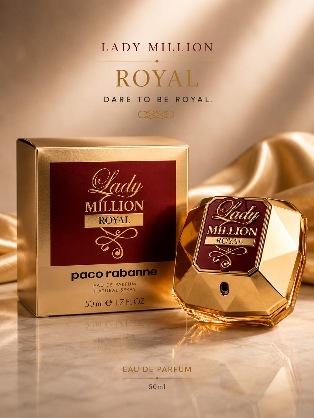 Paco Rabanne Lady Million Royal Eau de Parfum for Women 50ml