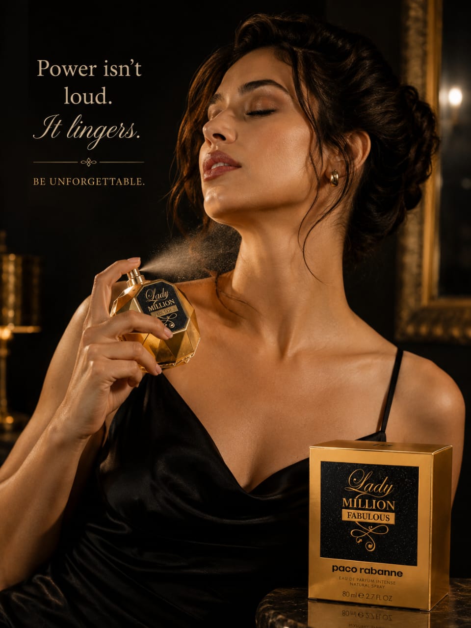 Paco Rabanne Lady Million Fabulous Eau de Parfum Intense 80ml