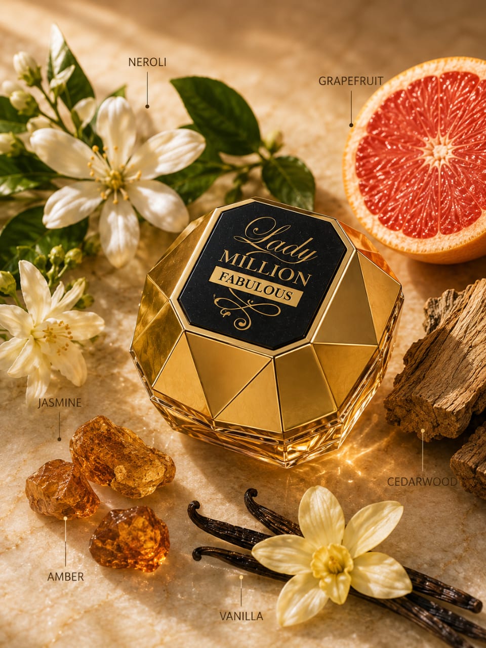 Paco Rabanne Lady Million Fabulous Eau de Parfum Intense 80ml