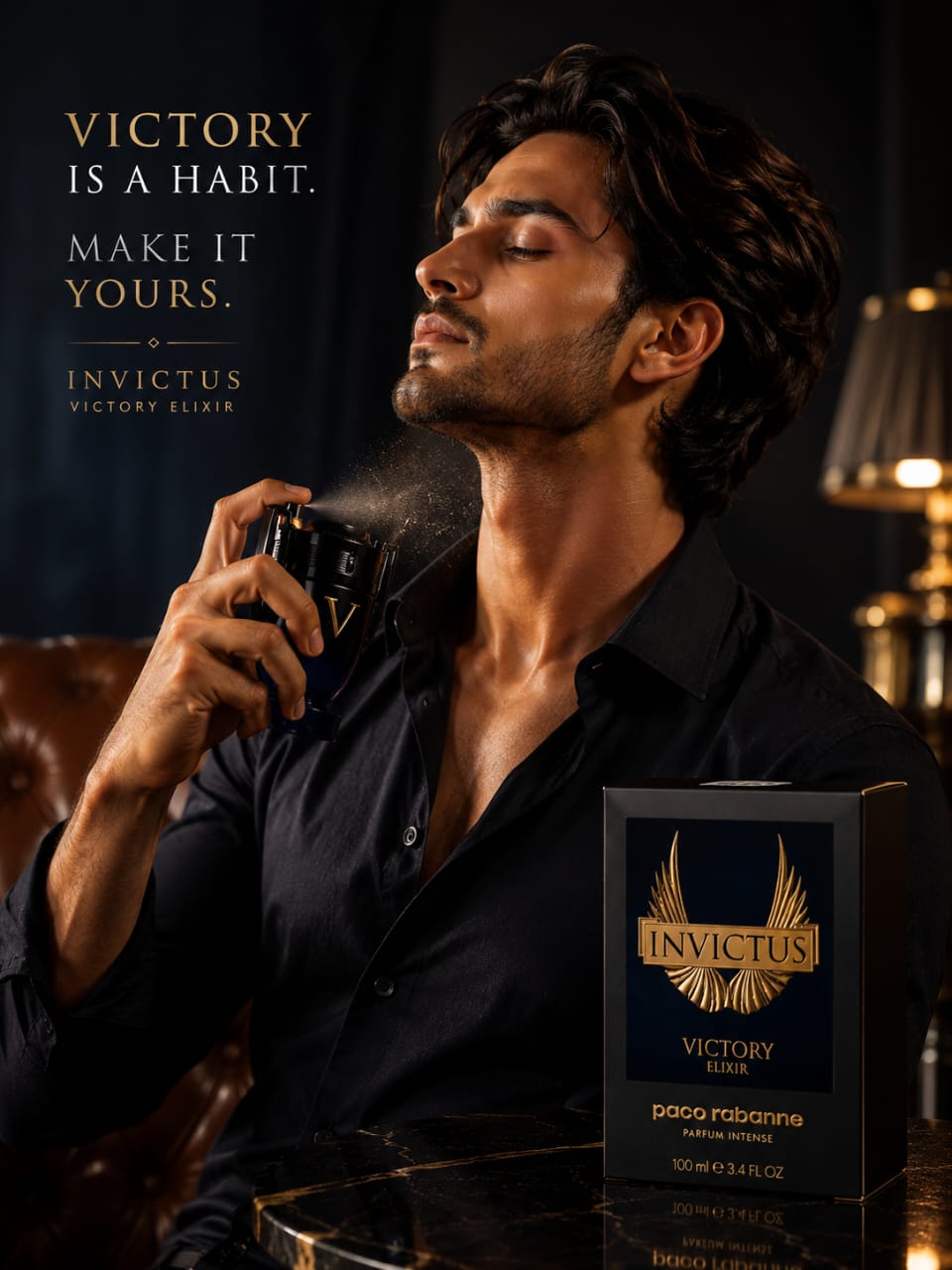 Paco Rabanne Invictus Victory Elixir Parfum Intense for Men 100ml
