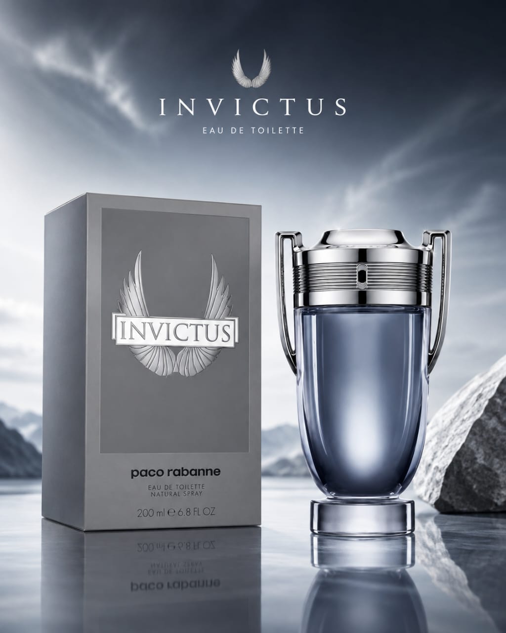 Paco Rabanne Invictus Eau de Toilette 200ml for Men