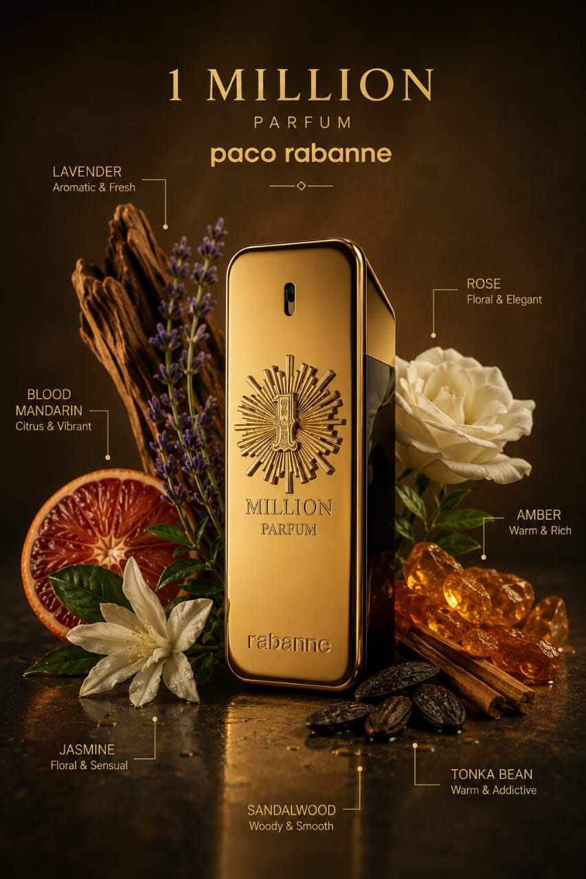 Paco Rabanne 1 Million Parfum for Men 100ml