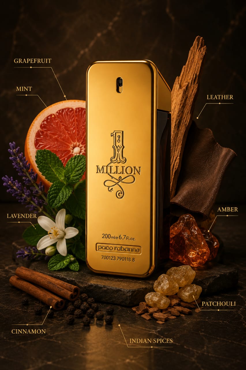 Paco Rabanne 1 Million Eau de Toilette 200ml for Men