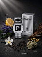 Rabanne Phantom Eau de Toilette 100ml for Men – Futuristic Aromatic Fragrance