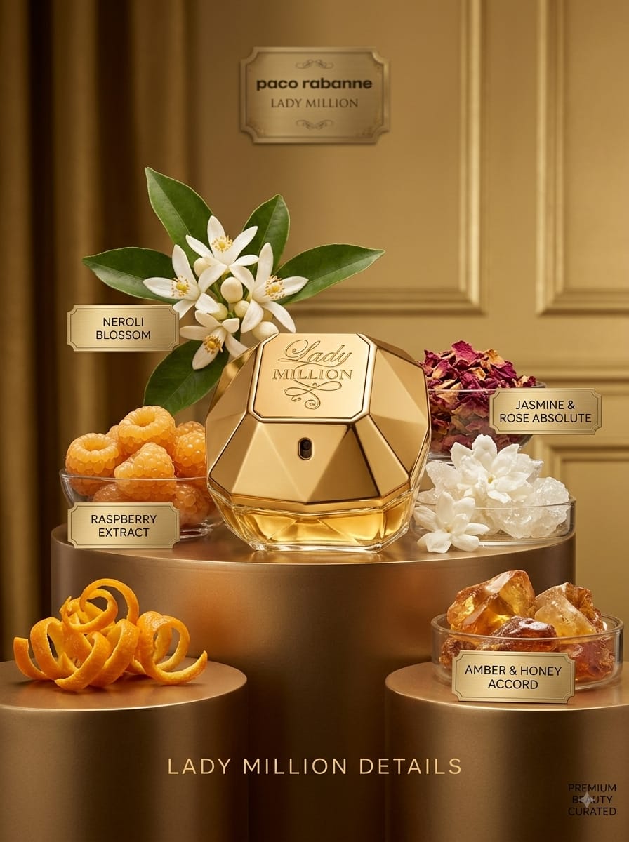 Paco Rabanne Lady Million Eau de Parfum 80ml for Women