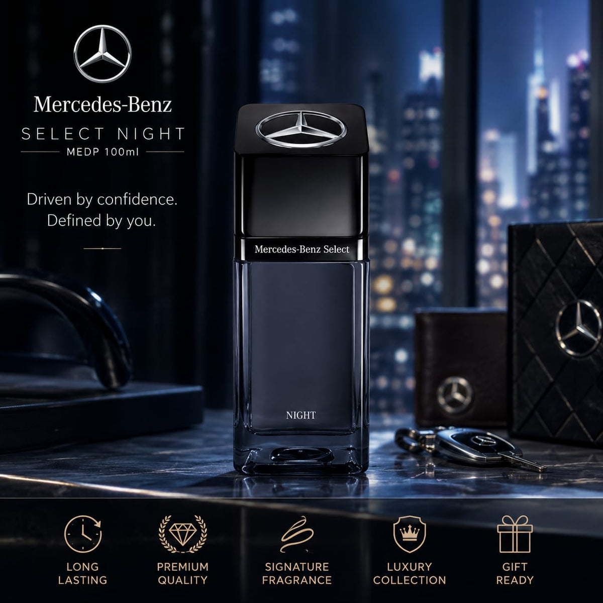 Mercedes-Benz Select Night Eau de Parfum for Men 100ml