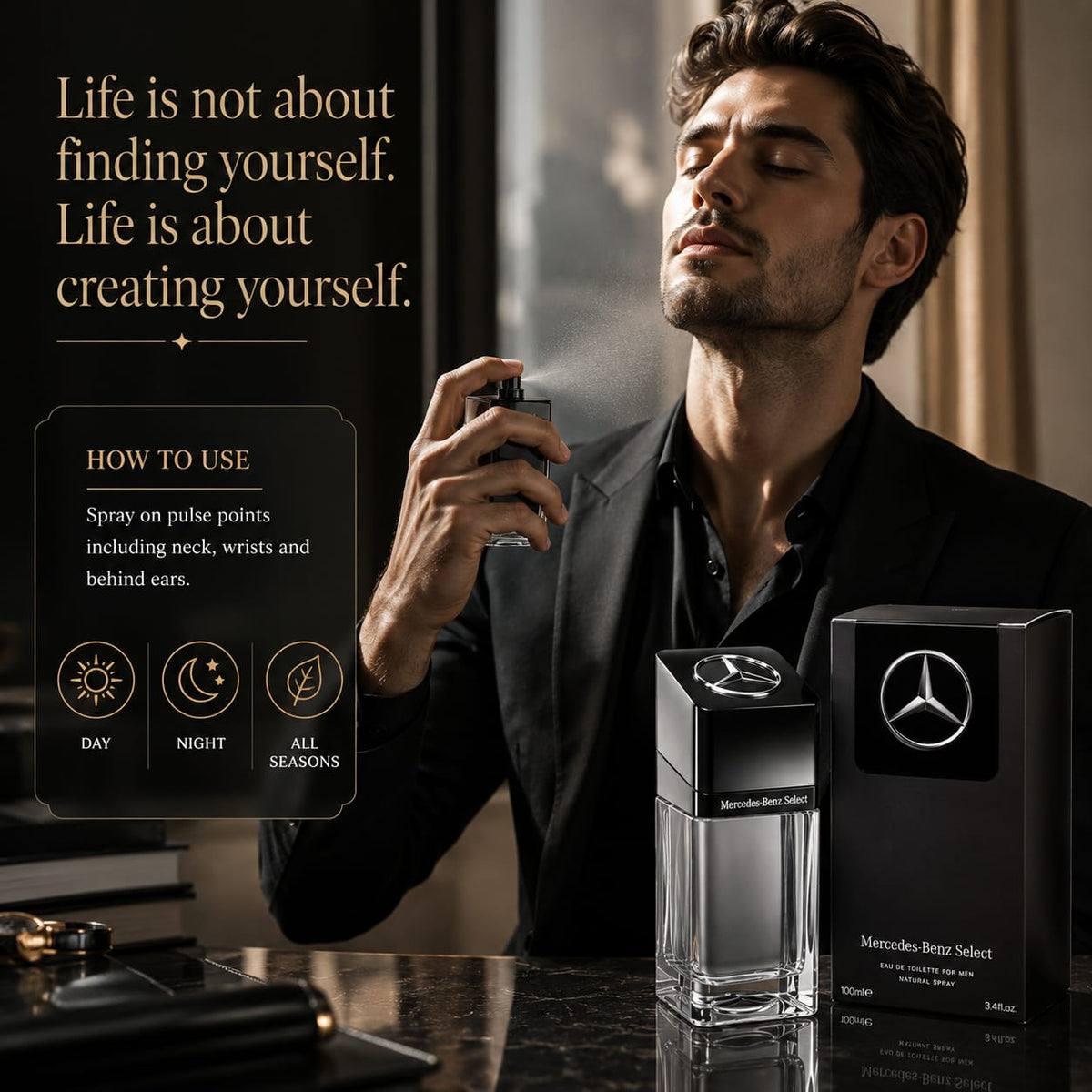 Mercedes-Benz Select Eau de Toilette for Men 100ml
