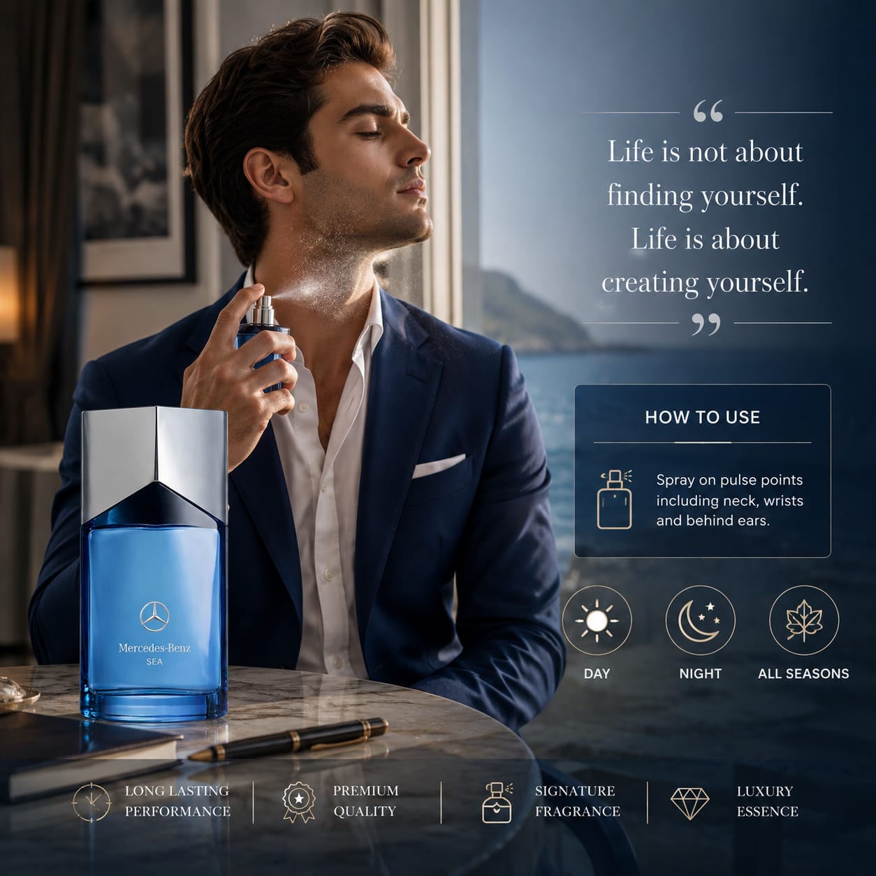 Mercedes-Benz SEA Eau de Parfum for Men 100ml