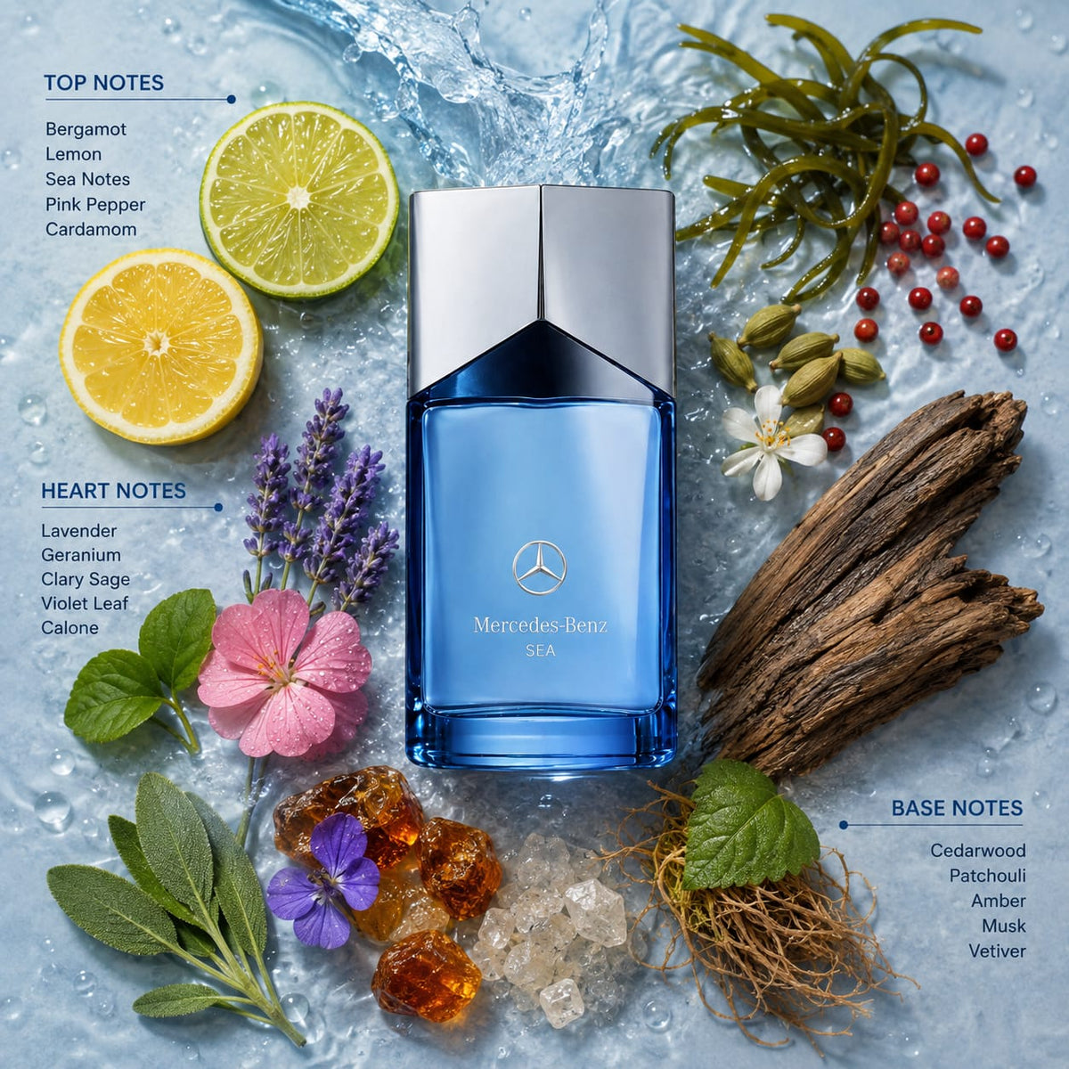 Mercedes-Benz SEA Eau de Parfum for Men 100ml