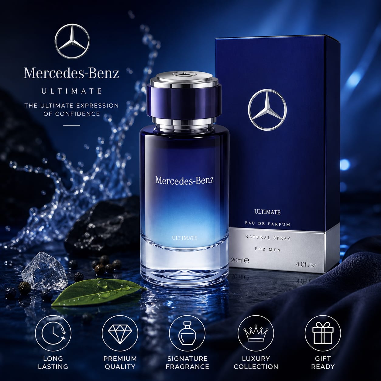 Mercedes-Benz Ultimate Eau de Parfum for Men 120ml