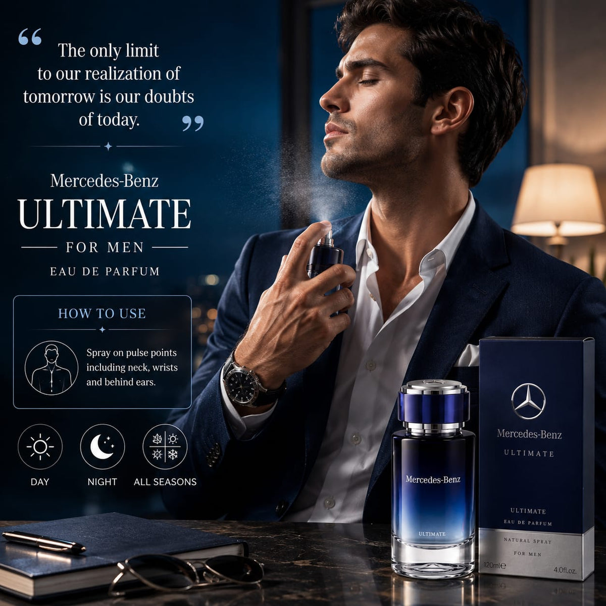 Mercedes-Benz Ultimate Eau de Parfum for Men 120ml