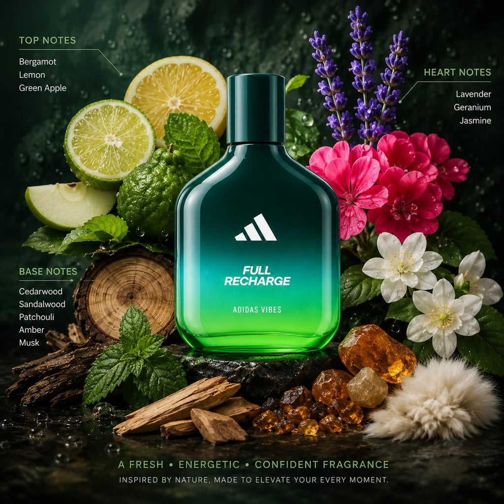 adidas Vibes Full Recharge Eau de Parfum 100 ml