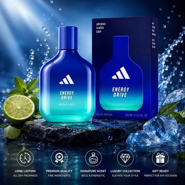 Adidas Vibes Energy Drive Eau de Parfum 100ml