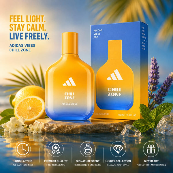 Adidas Vibes Chill Zone Eau de Parfum 100ml for Men