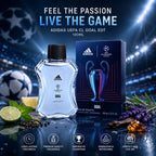 adidas UEFA Champions League Goal Eau de Toilette 100ml for Men
