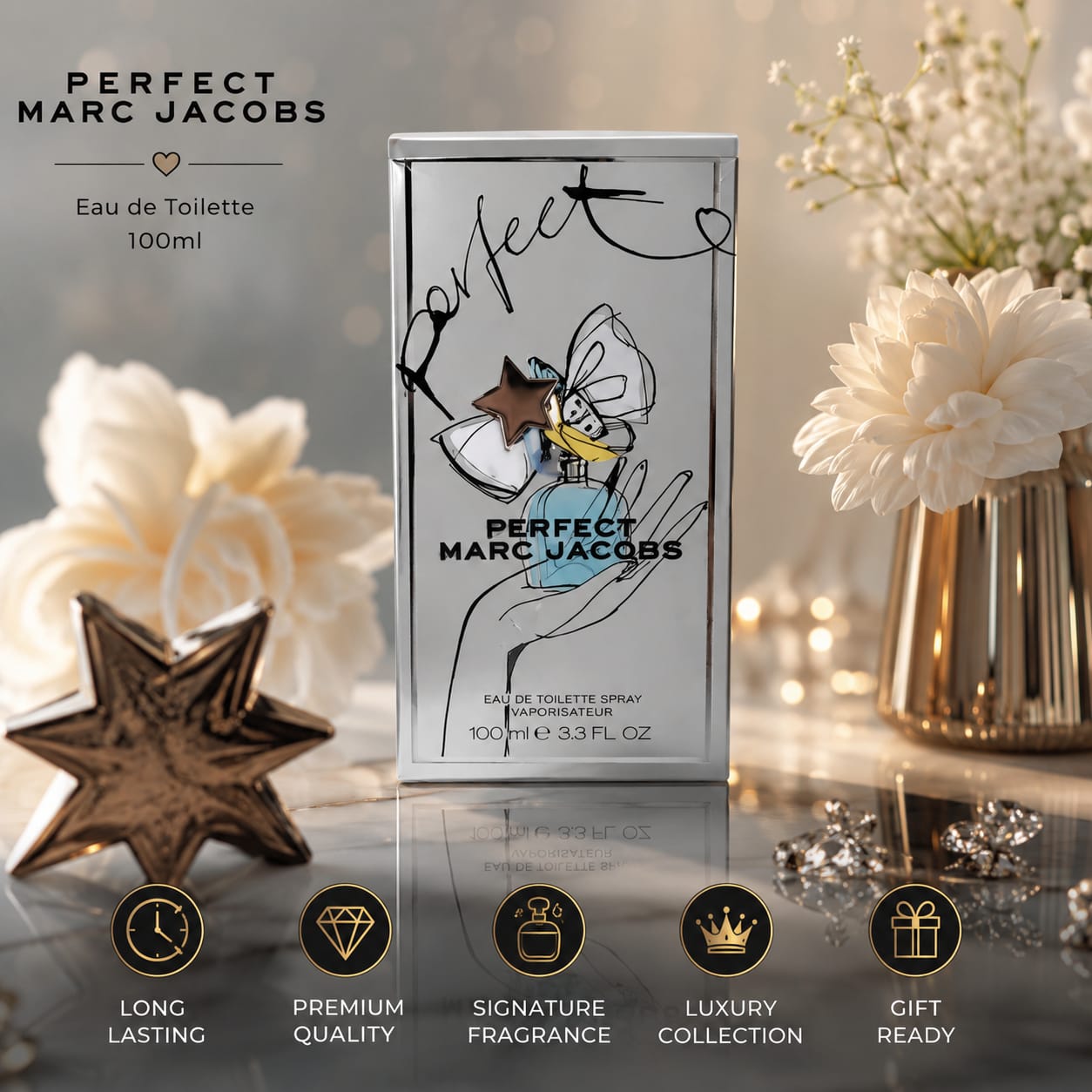 Marc Jacobs Perfect Eau de Toilette 100ml for Women