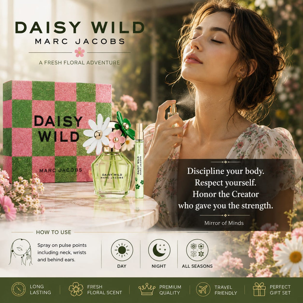 Marc Jacobs Daisy Wild Perfume Gift Set 50ml + 10ml