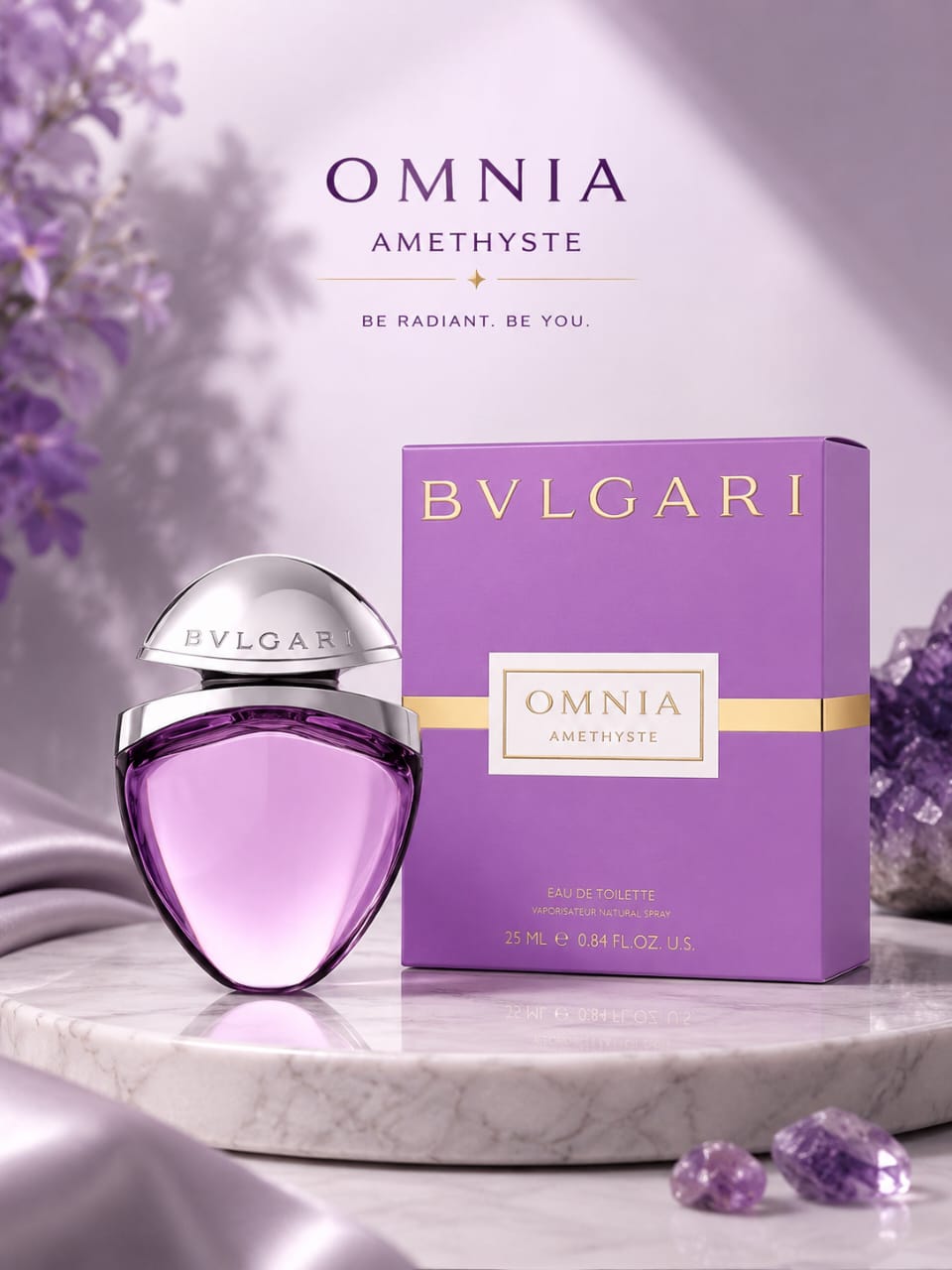 Bvlgari Omnia Amethyste Eau de Toilette for Women 25ml