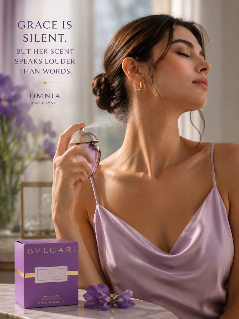 Bvlgari Omnia Amethyste Eau de Toilette for Women 25ml