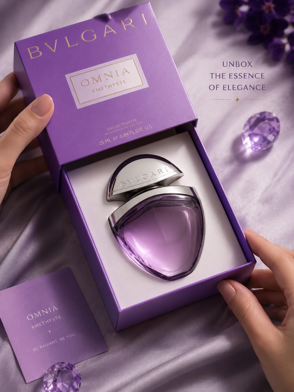 Bvlgari Omnia Amethyste Eau de Toilette for Women 25ml