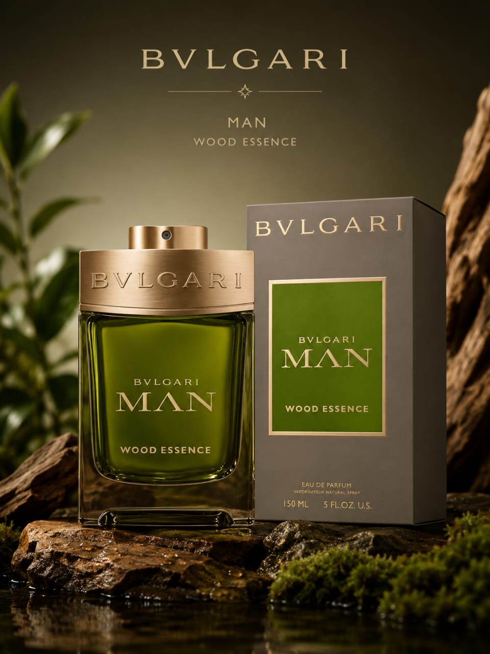 BVLGARI MAN WOOD ESSENCE Eau de Parfum 150 ml for Men
