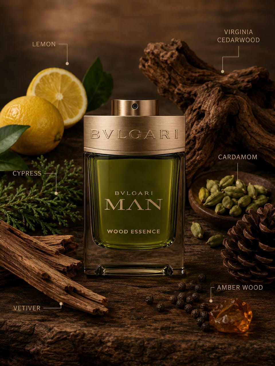 BVLGARI MAN WOOD ESSENCE Eau de Parfum 150 ml for Men