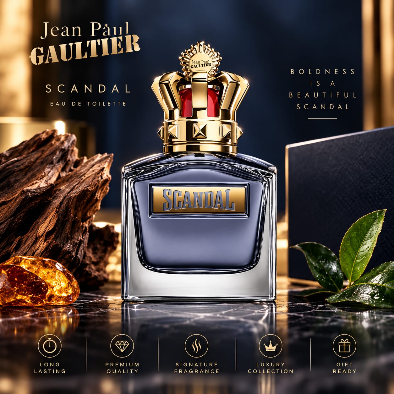Jean Paul Gaultier Scandal Eau de Toilette Perfume 100ml