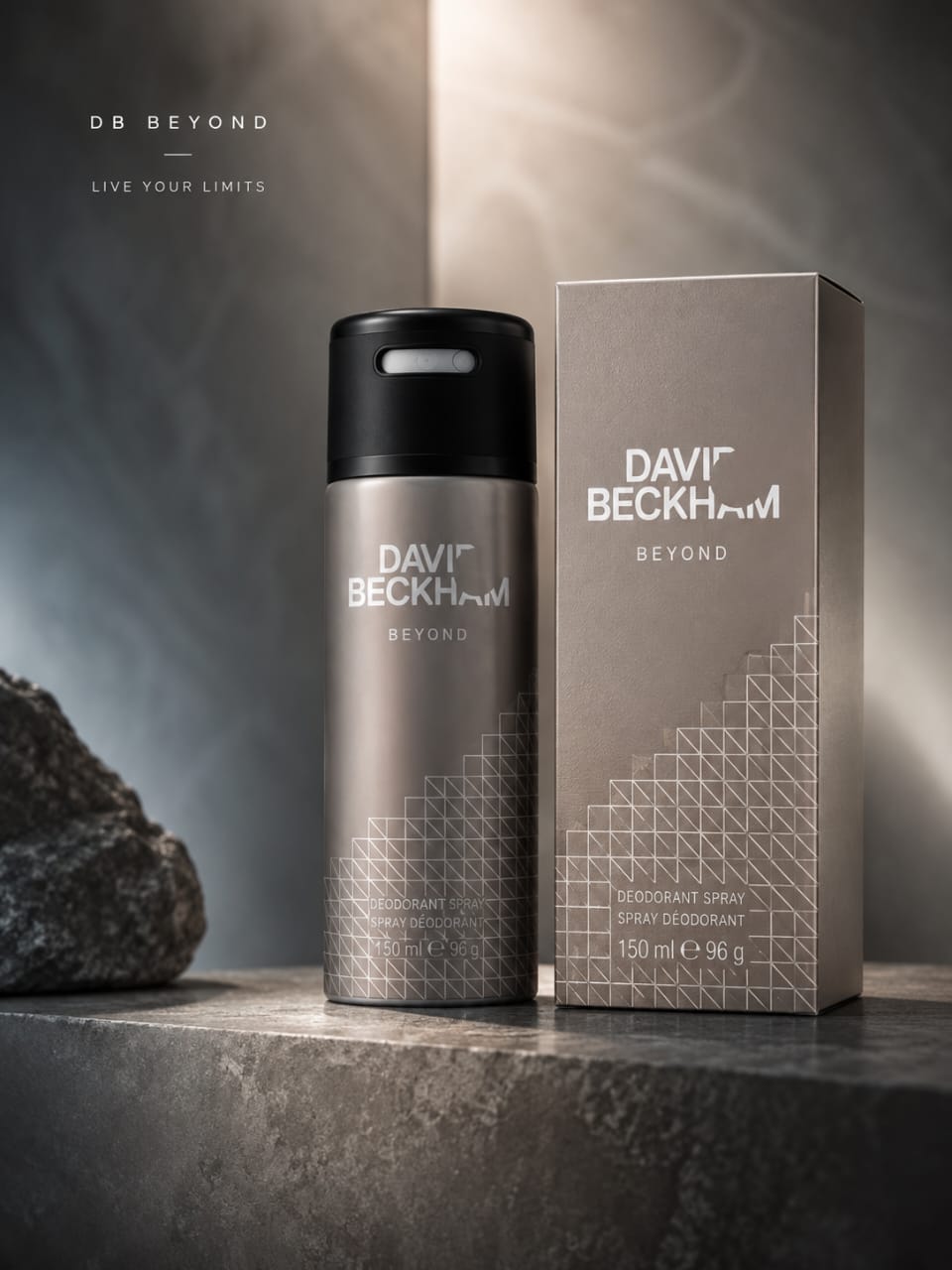 David Beckham Beyond Deodorant Spray for Men 150 ml