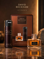 David Beckham Intimately Eau de Toilette for Men 75ml with Deodorant Spray 150ml