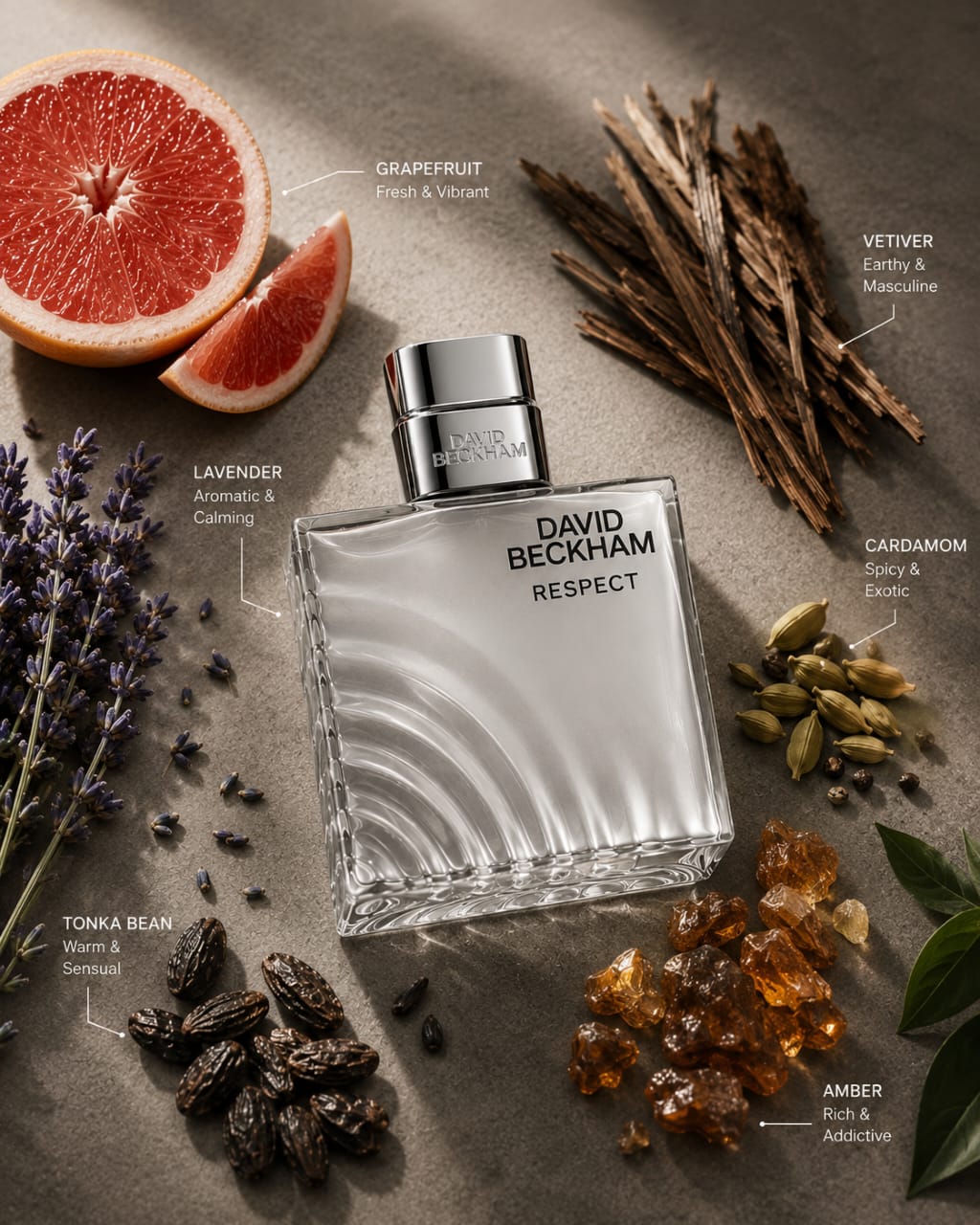 David Beckham Respect Eau de Toilette for Men 90ml