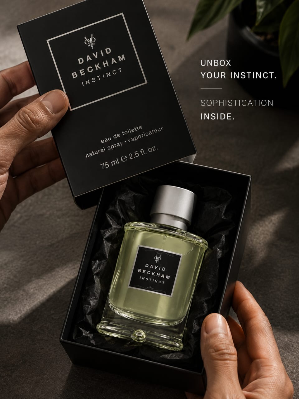 David Beckham Instinct Eau de Toilette for Men 75ml