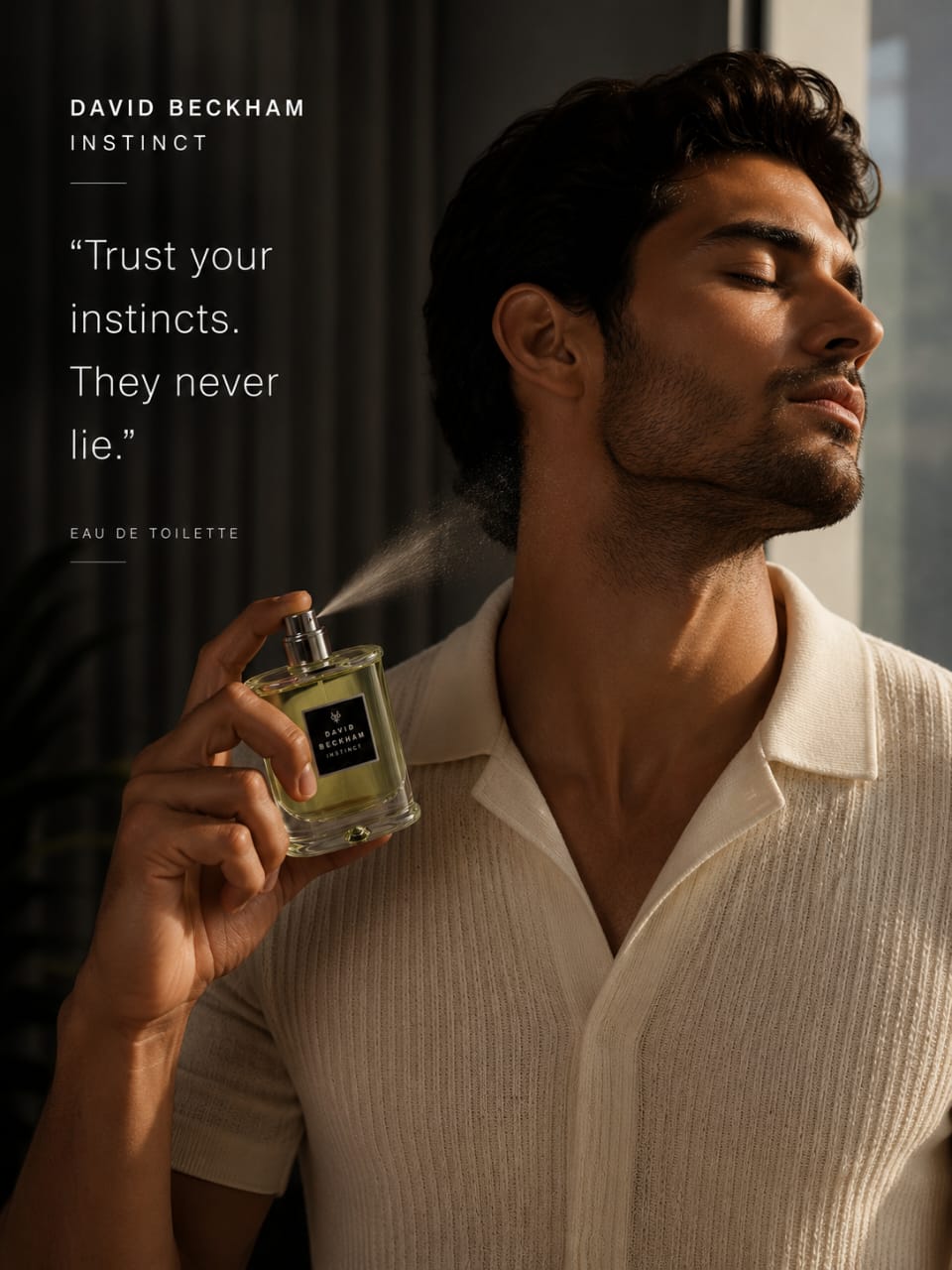 David Beckham Instinct Eau de Toilette for Men 75ml
