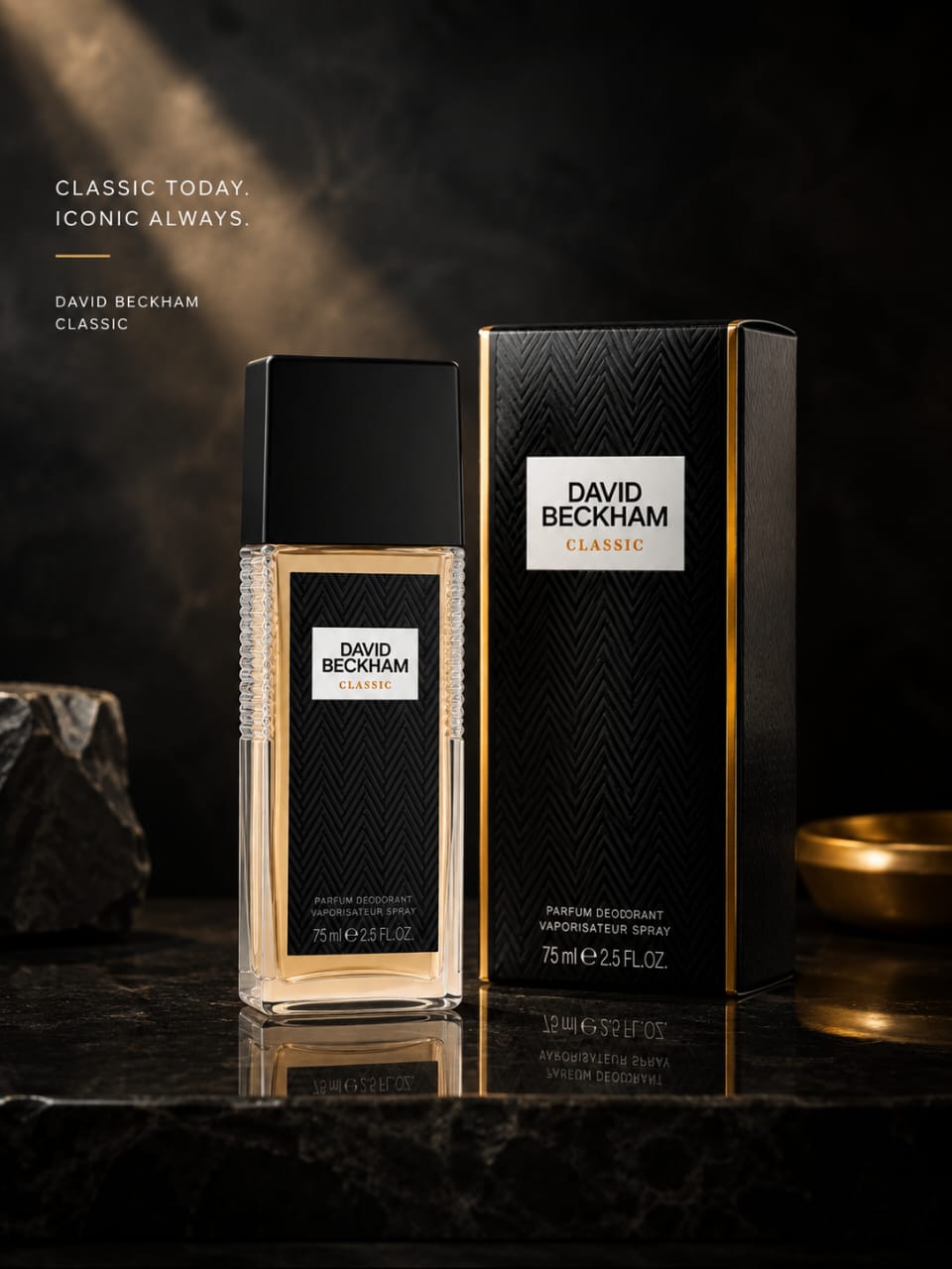 David Beckham Classic Parfum Deodorant Spray 75ml