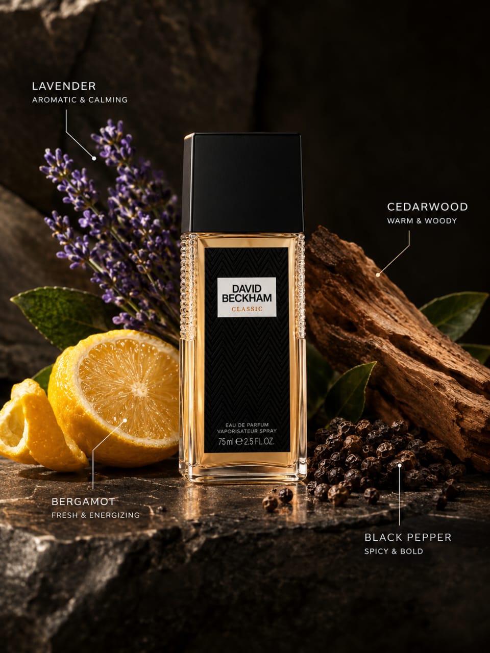 David Beckham Classic Parfum Deodorant Spray 75ml