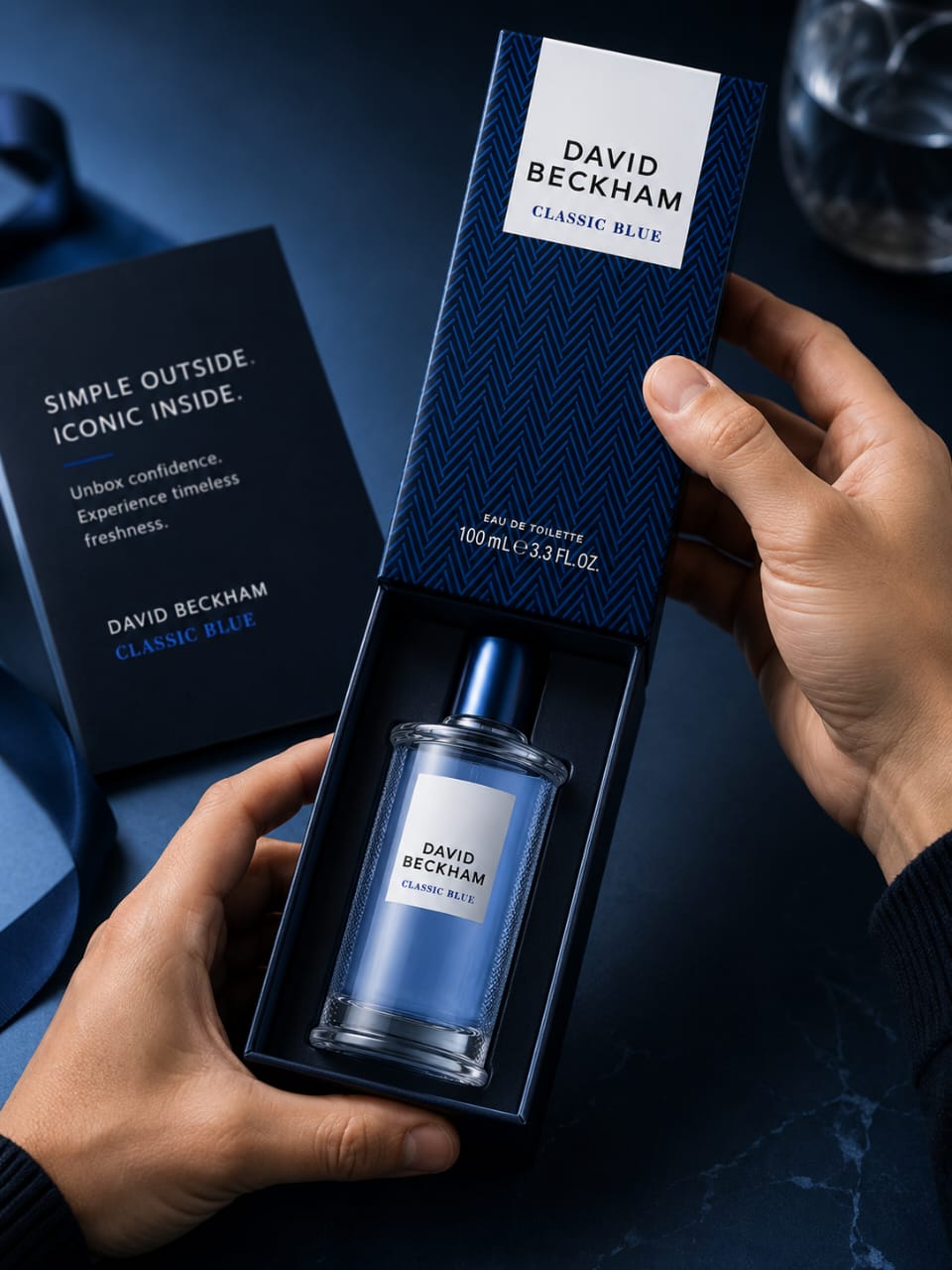 David Beckham Classic Blue Eau de Toilette 100ml for Men