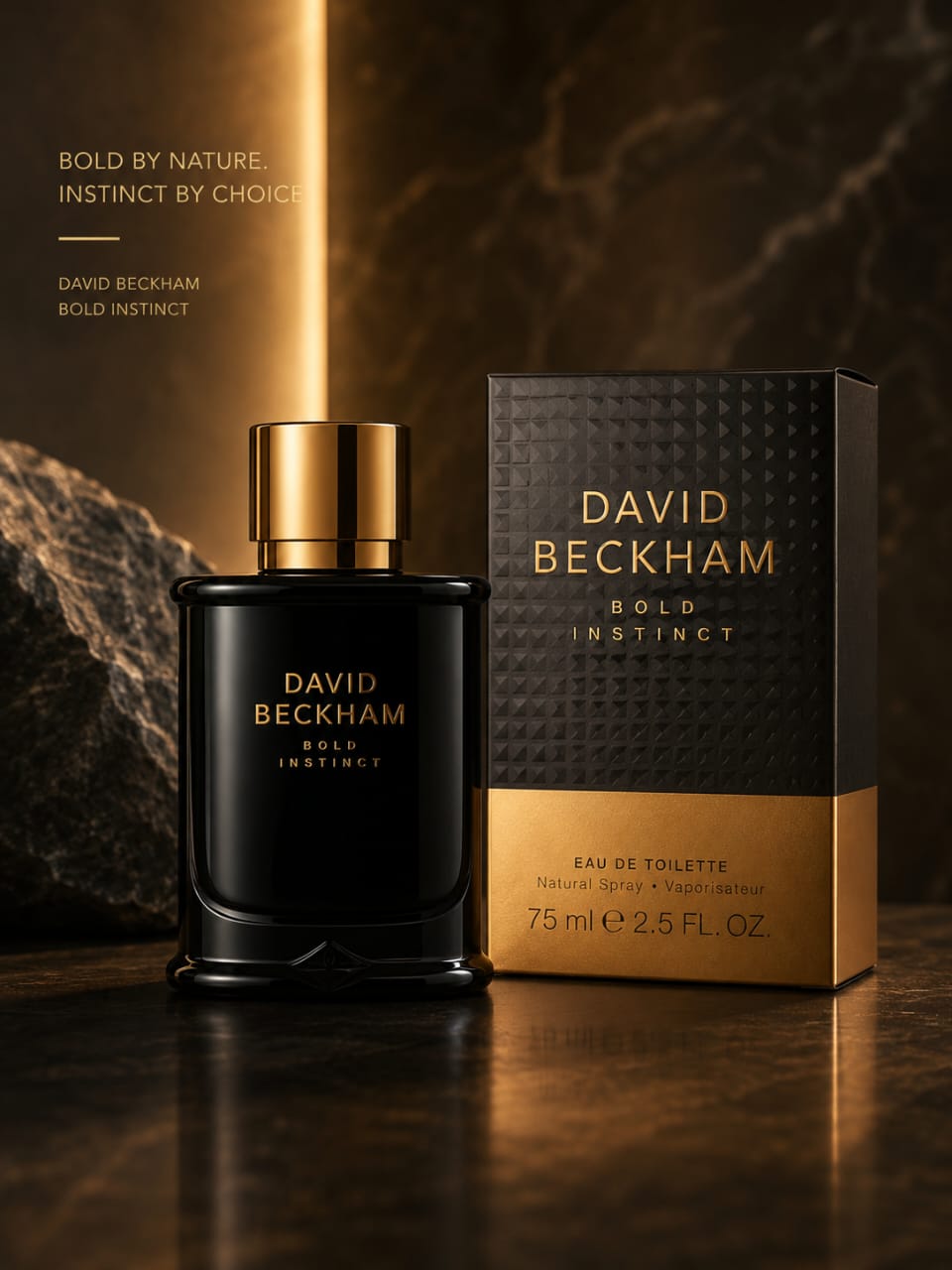 David Beckham Bold Instinct Eau de Toilette for Men 75 ml