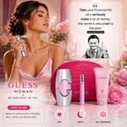 GUESS Woman Eau de Parfum Gift Set for Women – 75ml + 15ml Travel Spray + 100ml Body Lotion