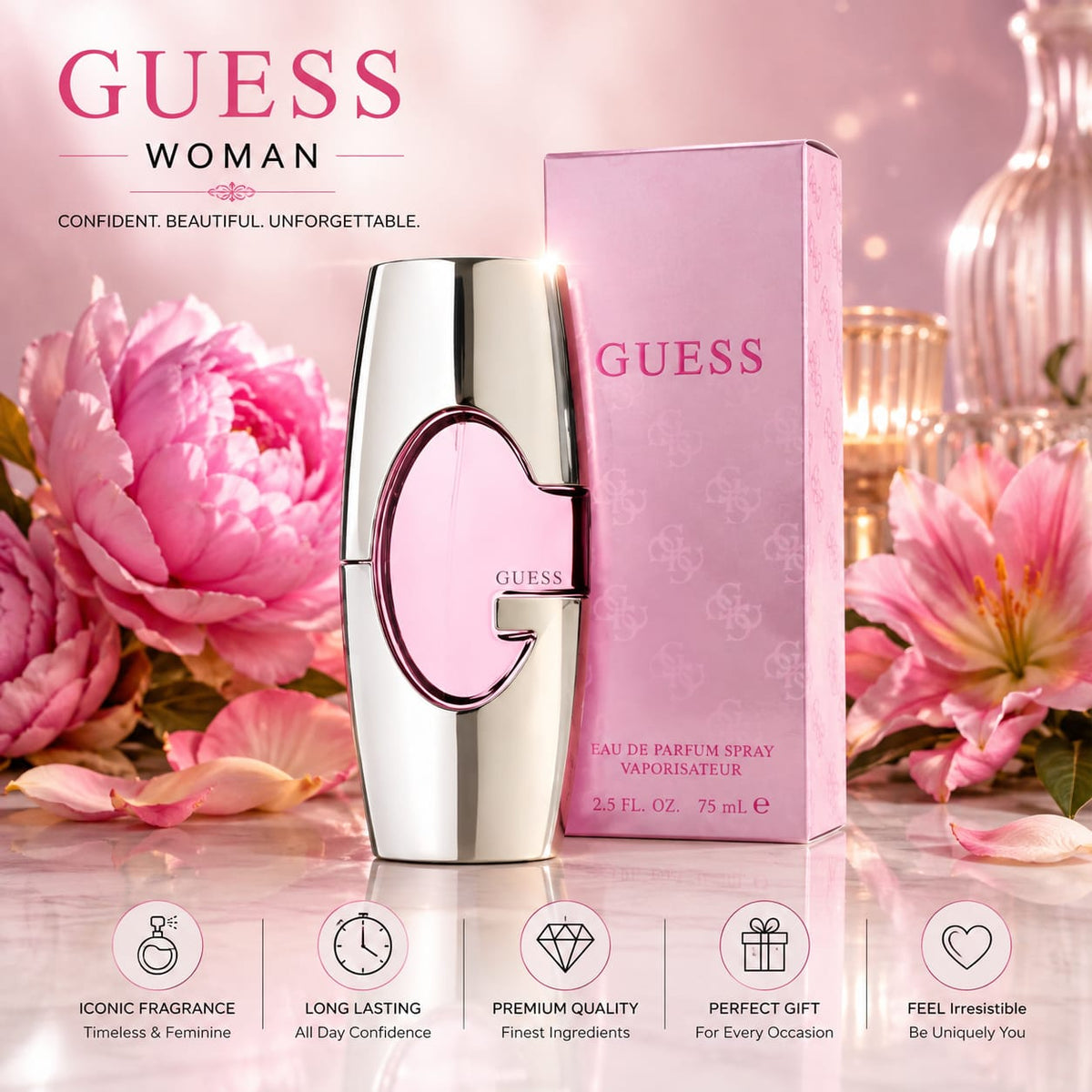 GUESS Woman Eau de Parfum 75ml for Women