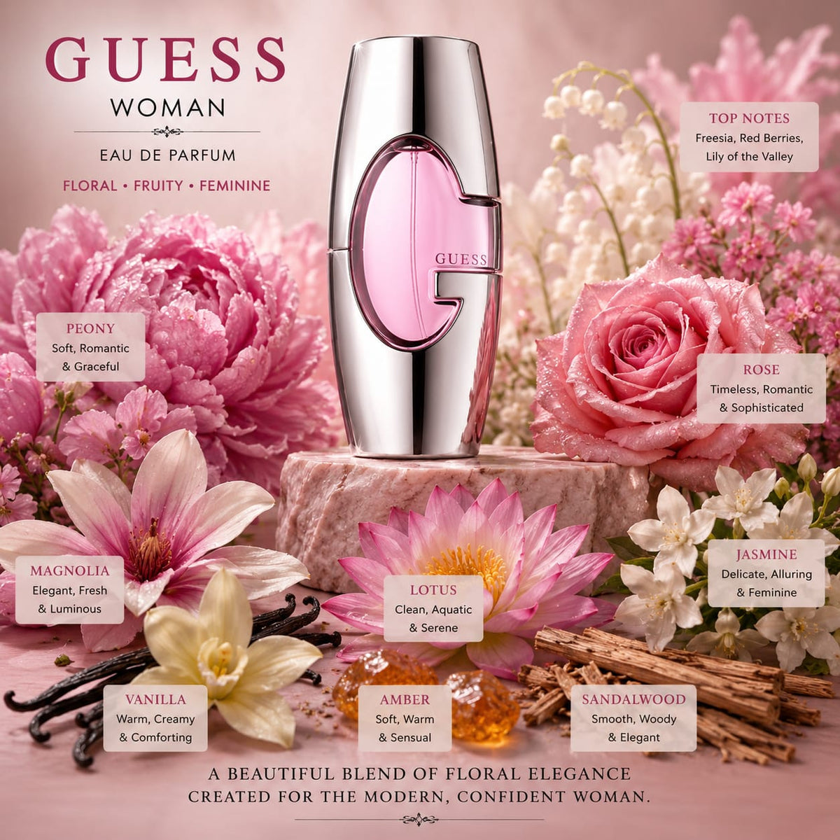GUESS Woman Eau de Parfum Spray 150ml for Women