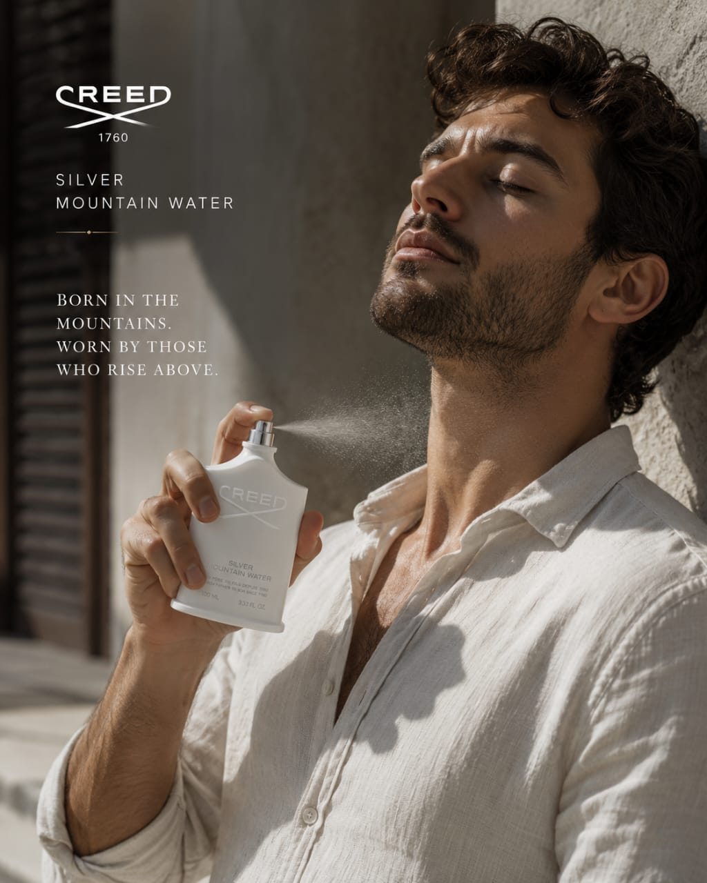 Creed Silver Mountain Water Eau de Parfum 100ml – Unisex Citrus, Fruity & Woody Fragrance